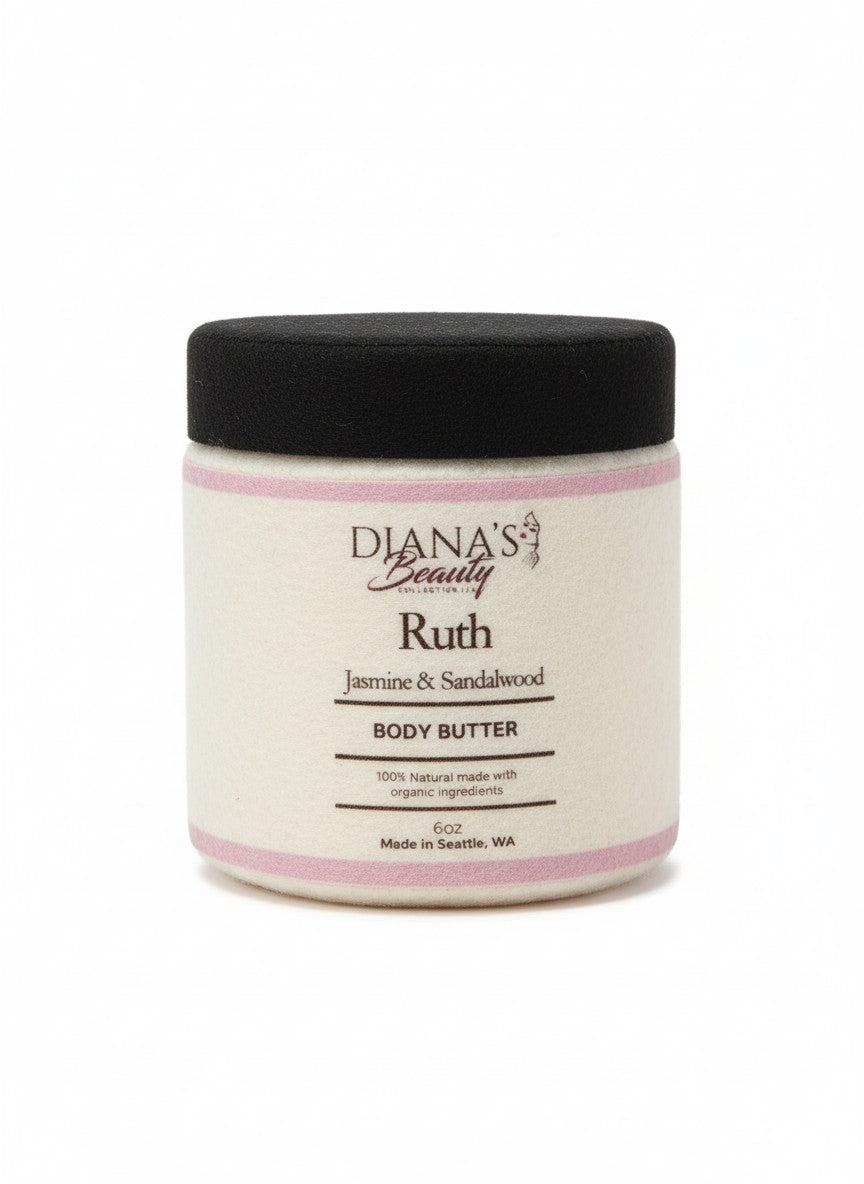 RUTH BODY BUTTER(jasmine & sandalwood 
Vanilla