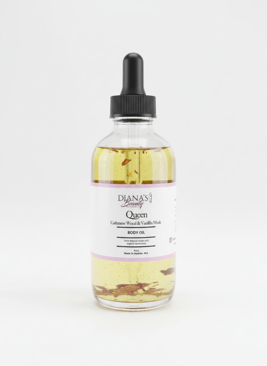 QUEEN BODY OIL (cashmere wood& vanilla musk