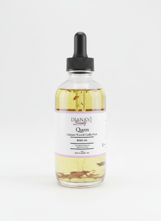 QUEEN BODY OIL (cashmere wood& vanilla musk