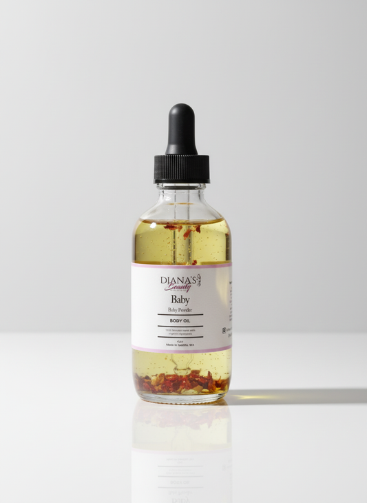BABY BODY OIL ( baby powder